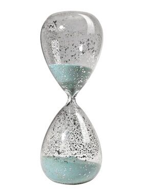 Peelus Jade Sand, Clear Decorative Hour Glasses